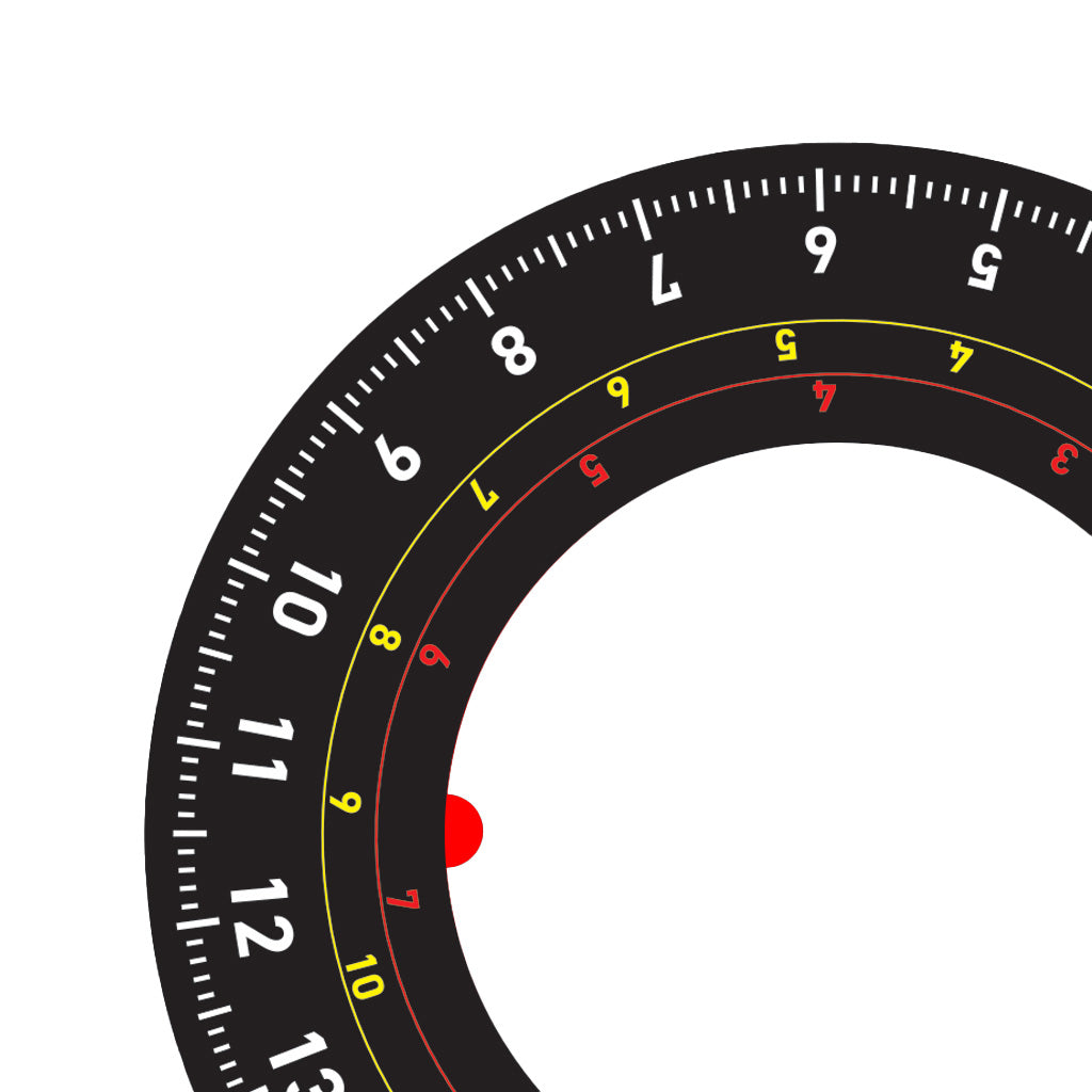 Precision Dial Sticker for EK43